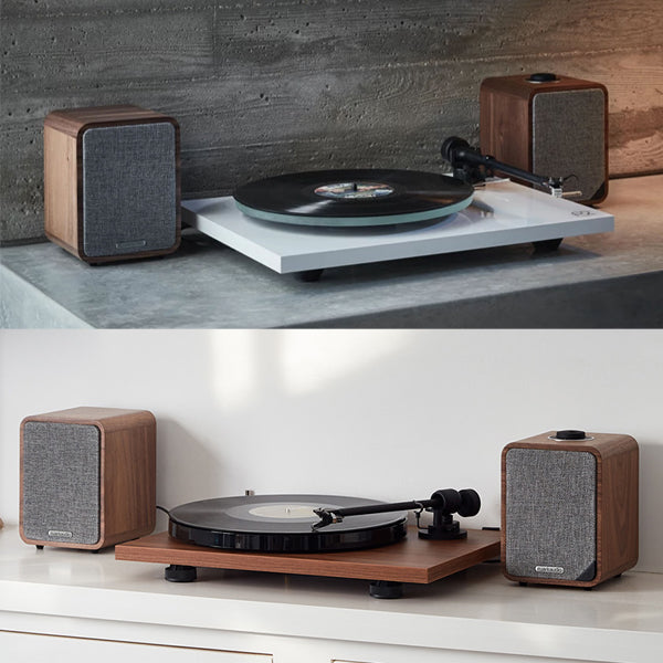 Bocinas Ruark - MR1 (GRIS, NOGAL)