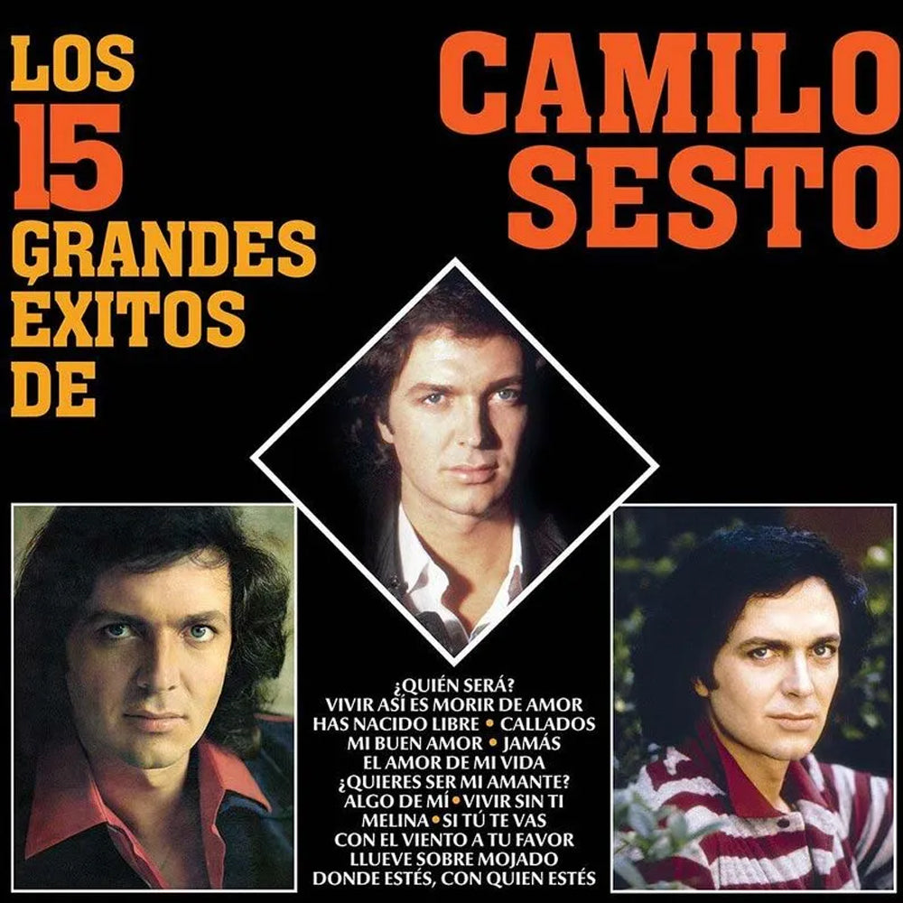 CAMILO SESTO :: 15 GRANDES EXITOS (ROJO TRANSPARENTE)