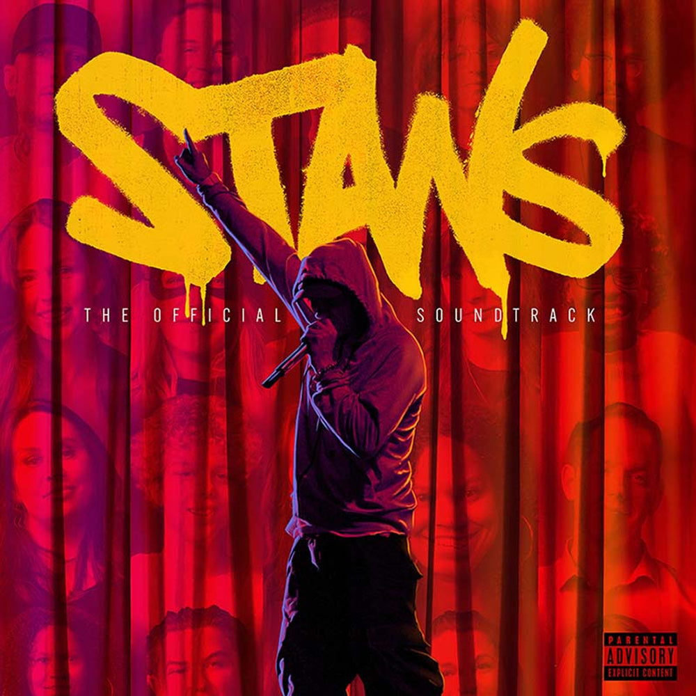 EMINEM :: STANS THE OFFICIAL SOUNDTRACK (TRANSLUCENT RED & BLACK VINYL)