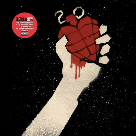 GREEN DAY :: AMERICAN IDIOT 20 ANNIV (RED&BLACK VINYL)