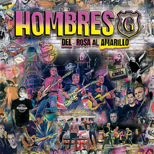 HOMBRES G :: DEL ROSA AL AMARILLO