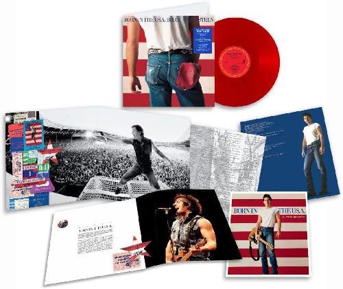 BRUCE SPRINGSTEEN :: BORN IN THE USA (4OTH ANNIV, RED)