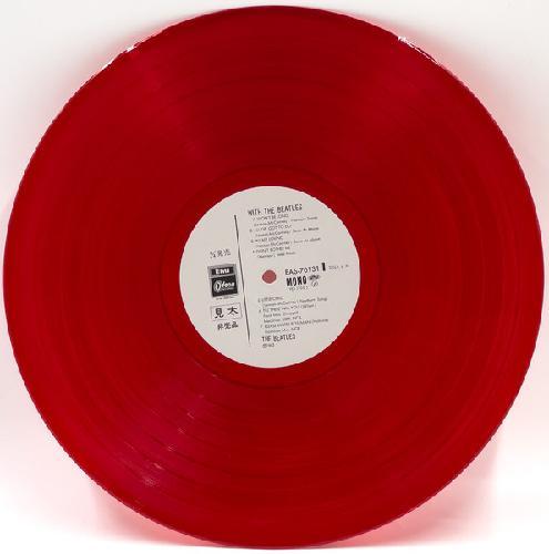 BEATLES :: WITH THE BEATLES (JAPAN RED VINYL)