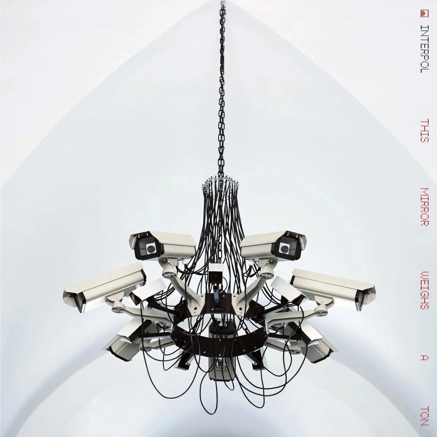 INTERPOL :: THIS MIRROR WEIGHS A TON  ESTE ESPEJO PESA UNA TONELADA (ROJO PERLADO)