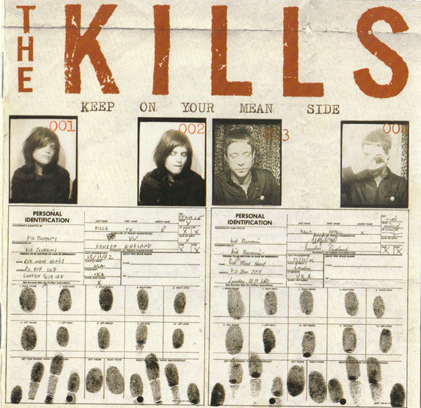 THE KILLS - KEEP ON YOUR MEAN SIDE (RED VINYL)