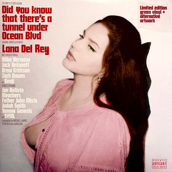 LANA DEL REY - DID YOU KNOW THAT THERE´S A TUNNEL UNDER OCEAN BLVD (GREEN VINYL)