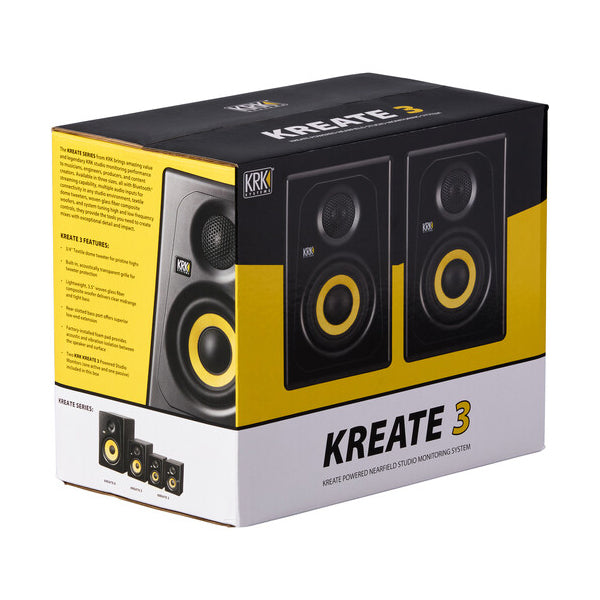 KRK Kreate 3 Active Studio Monitor con Bluetooth
