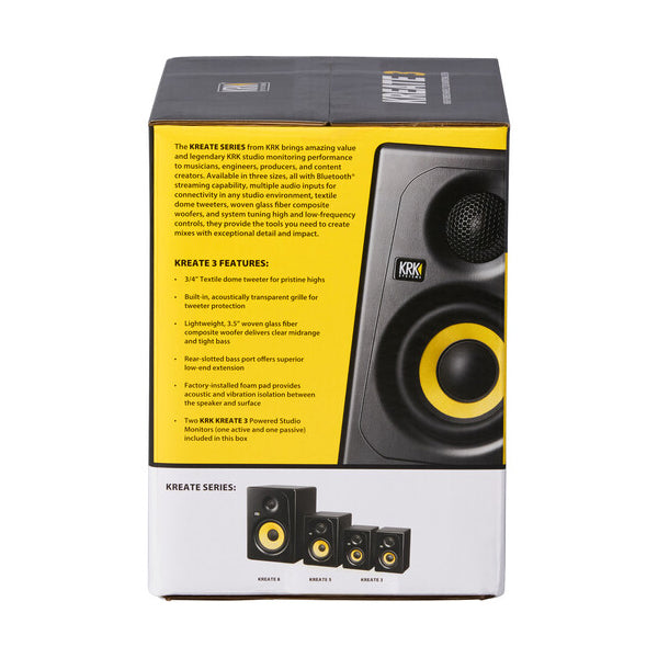 KRK Kreate 3 Active Studio Monitor con Bluetooth
