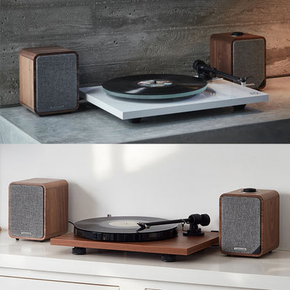 Bocinas Ruark - MR1 (GRIS, NOGAL)