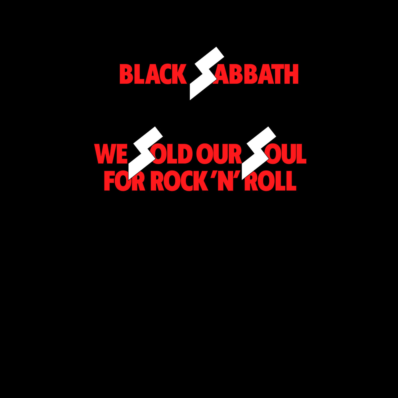 BLACK SABBATH :: WE SOLD OUR SOUL FOR ROCK 'N' ROLL ROCKTOBER 2025 GREEN (TRANSLUCENT)