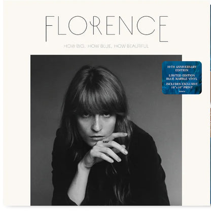 FLORENCE + THE MACHINE :: HOW BIG, HOW BLUE, HOW BEAUTIFUL (10TH BLUE MARBLE VINYL)
