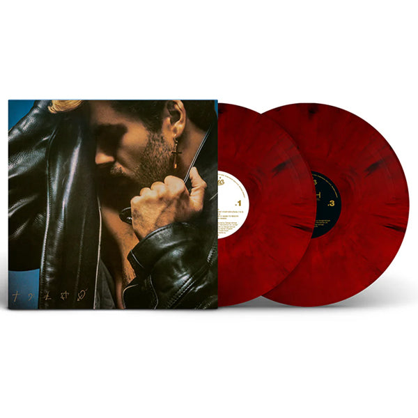 GEORGE MICHAEL :: FAITH (RED & BLACK MARBLED)