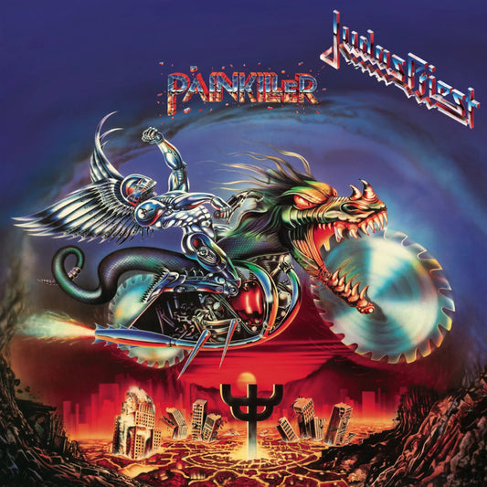 JUDAS PRIEST :: PAINKILLER 35TH ANNIVERSARY (BLUE MARBLE VINYL)