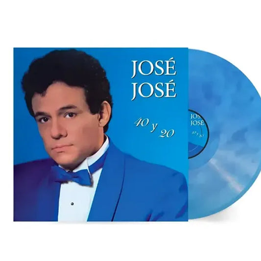 JOSÉ JOSÉ :: 40 Y 20 (AZUL TRANSPARENTE)