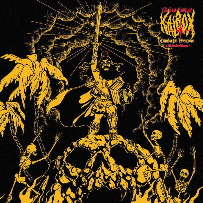 KALBOX Y EL COMBO CALAVERA :: CUMBIA PA'L VENCEDOR (SPLATER VINYL)