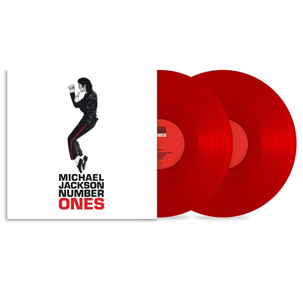 MICHAEL JACKSON :: NUMBER ONES (SOLID RED VINYL) – La Roma Records