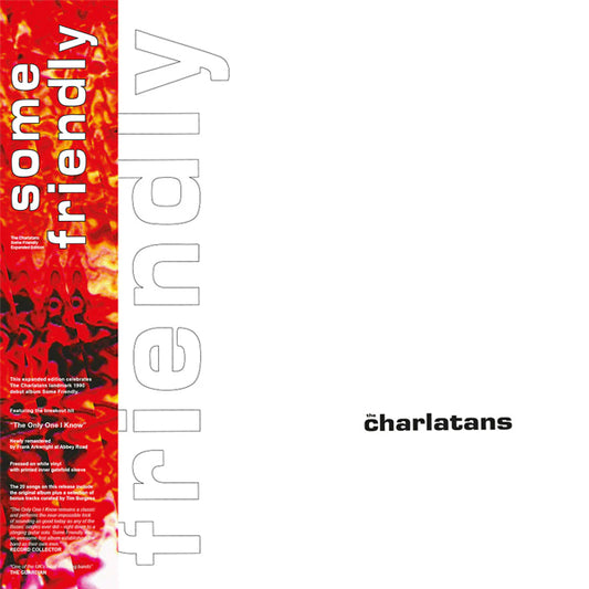 THE CHARLATANS :: SOME FRIENDLY (WHITE VINYL)