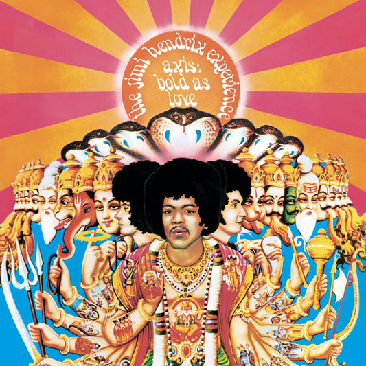THE JIMI HENDRIX EXPERIENCE :: AXIS: BOLD AS LOVE (ELECTRIC ORANGE VINYL)