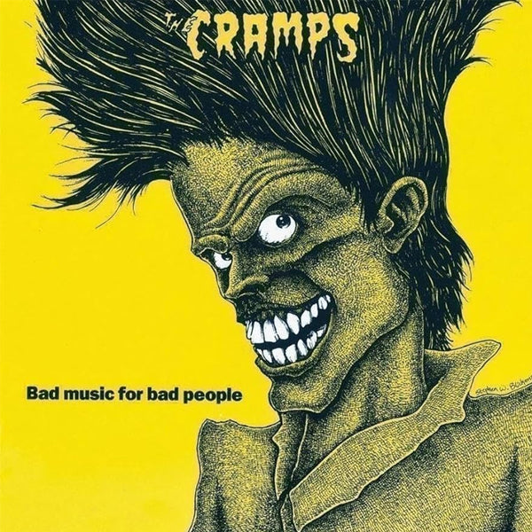 THE CRAMPS :: BAD MUSIC FOR BAD PEOPLE (YELLOW)