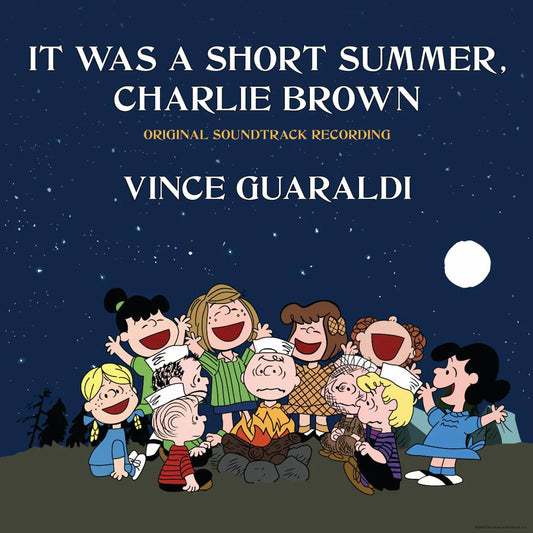 VINCE GUARALDI :: IT WAS A SHORT SUMMER, CHARLIE BROWN INDIE EXCLUSIVE (BLUE VINYL)