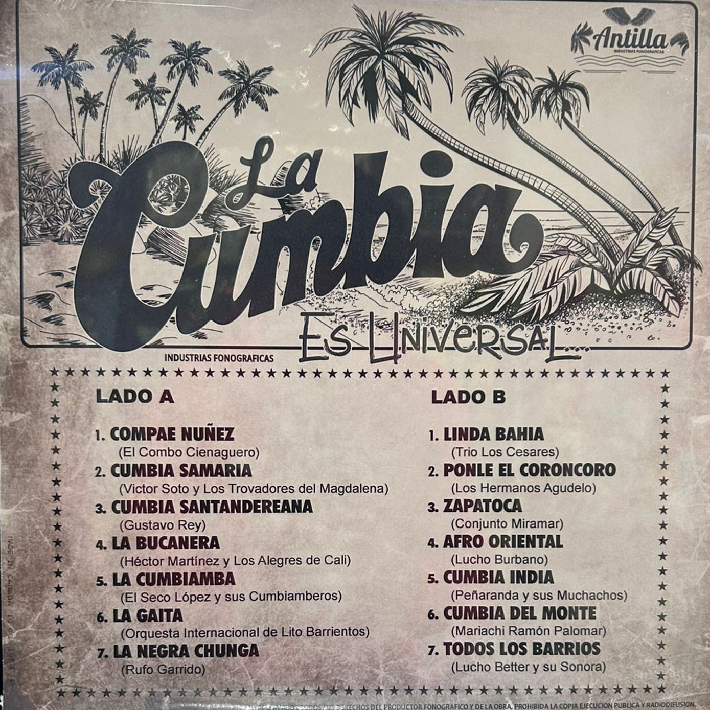 VARIOS :: LA CUMBIA ES UNIVERSAL VOL. 1