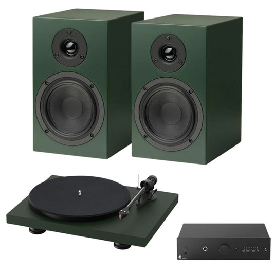 PRO-JECT | COLORFUL AUDIO SYSTEM :: SATIN GREEN
