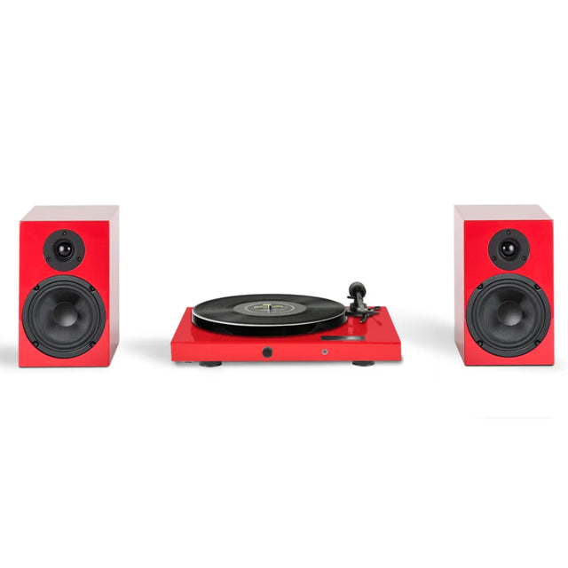 PRO-JECT JUKEBOX E1 HIFI SET :: COLOR ROJO