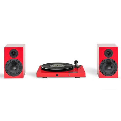 PRO-JECT JUKEBOX E1 HIFI SET :: COLOR ROJO