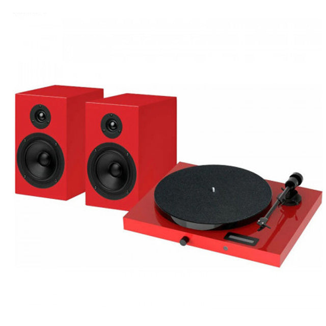 PRO-JECT JUKEBOX E1 HIFI SET :: COLOR ROJO