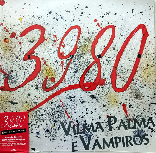 VILMA PALMA E VAMPIROS - 3980 (VINILO ROJO)